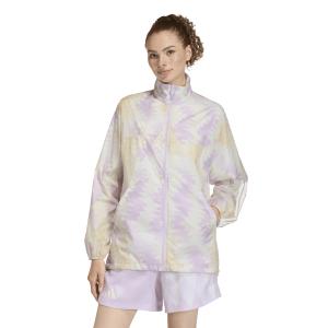 Women's windbreaker adidas House Of Tiro X Common Goal AOP image-1