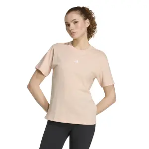 Cotton logo T-shirt for women adidas Essentials image-1