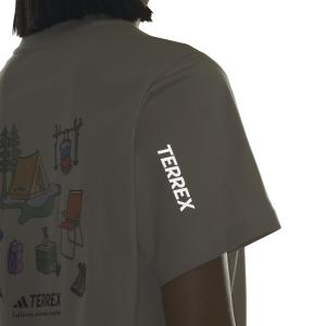 T-shirt för kvinnor adidas Xploric Polygiene Graphic image-5