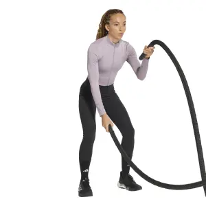 Sweatshirt com fecho de correr para mulher adidas Essentials image-2