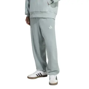 Calças de jogging em algodão felpudo adidas image-1