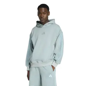 Sweatshirt com capuz em french terry adidas image-1