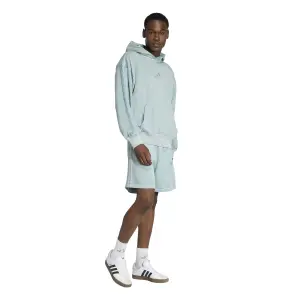 Sweatshirt com capuz em french terry adidas image-3