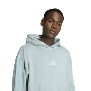 Sweatshirt com capuz em french terry adidas image-4