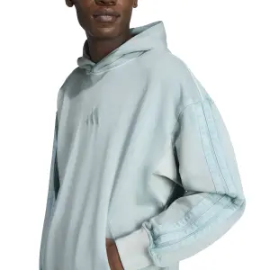 Sweatshirt com capuz em french terry adidas image-5