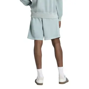 Pantaloni corti in felpa di cotone adidas image-4