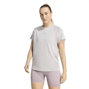 T-shirt de malha sem costuras feminino adidas image-1