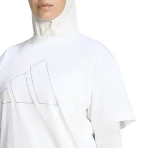 Women's oversized T-shirt adidas Power Essentials Workout Logo image-5