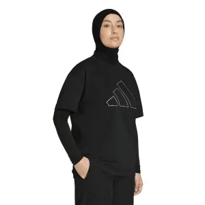 Women's oversized T-shirt adidas Power Essentials Workout Logo image-1
