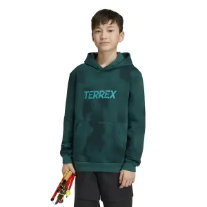 Felpa con stampa e cappuccio per bambini adidas Terrex Multi Logo image-1