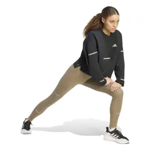 Sweatshirt round neck woman adidas image-3