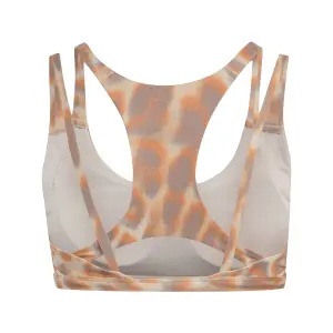 Sports bra adidas Optime Workout Leopard Strappy Light image-3