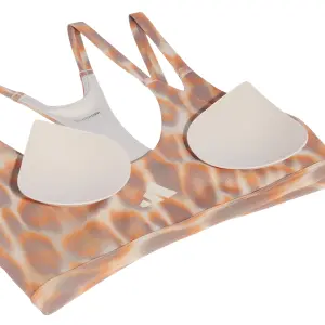 Sports bra adidas Optime Workout Leopard Strappy Light image-6