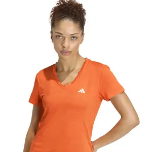 Camiseta de mujer con cuello de pico adidas Essentials image-4