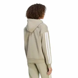 Veste de survêtement à capuche zippé femme adidas Essentials 3-Stripes image-2