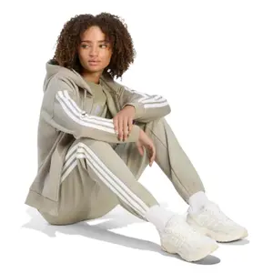 Veste de survêtement à capuche zippé femme adidas Essentials 3-Stripes image-3