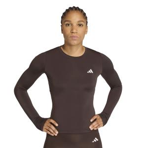 T-shirt de manga comprida feminina adidas Power Essentials image-3