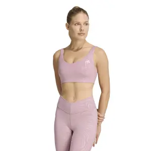 Sports bra adidas All Me Essentials Graphic Light Support image-2