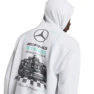 Bluza z kapturem z grafiką Mercedes AMG Petronas Formula One Team 02 image-5