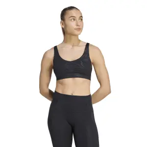 Brassière femme adidas All Me Essentials Graphic Light Support image-1