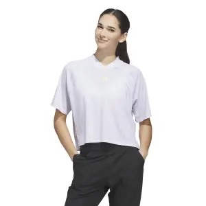 Koszulka damska z dekoltem w serek adidas Beyond The Course Climacool image-1