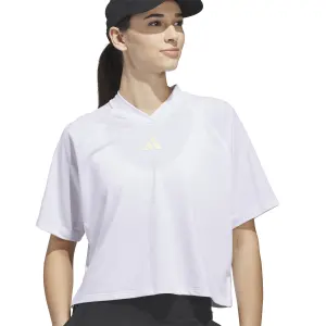 Koszulka damska z dekoltem w serek adidas Beyond The Course Climacool image-4