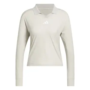 Women's polo shirt adidas Beyond The Course Twistknit