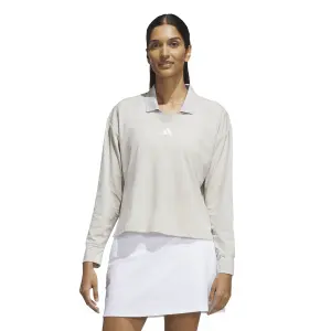 Women's polo shirt adidas Beyond The Course Twistknit image-1