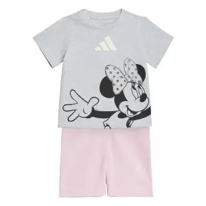 Conjunto de short y camiseta bebé niña adidas Disney Minnie Mouse image-0
