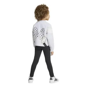 Leggings- und Sweatshirt-Set für Mädchen Baby adidas Disney Minnie Mouse image-3