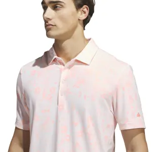 Bedrucktes Poloshirt adidas Ultimate365+ Climacool Butterspun Mighty Blossom image-4