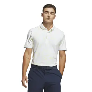Koszulka polo z nadrukiem adidas Ultimate365+ Climacool Butterspun Mighty Blossom image-1