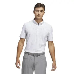 Koszulka polo z nadrukiem adidas Ultimate365+ Climacool Butterspun Mighty Blossom image-1