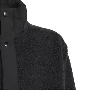 Tryckknappsfleecejacka barn adidas Este Sherpa image-2