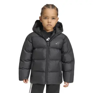 Recycled Polyester Puffer Jacket Child adidas 3-Stripes Synthetic image-1