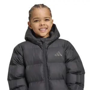 Recycled Polyester Puffer Jacket Child adidas 3-Stripes Synthetic image-4