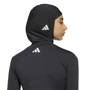 Women's long-sleeved swimsuit top adidas Big Bar image-5
