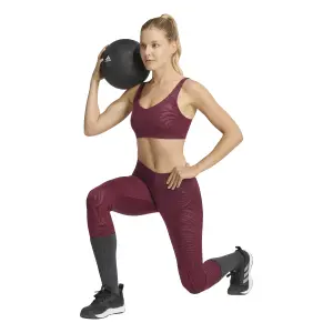 Sports bra adidas All Me Essentials Graphic Light Support image-5
