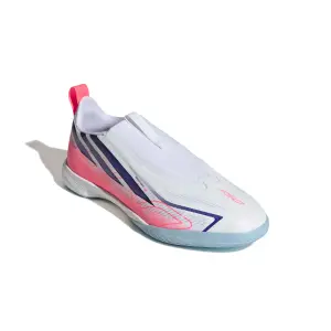 Lace-Free Football Shoes Mini Child adidas F50 Hyperfast League Indoor image-4