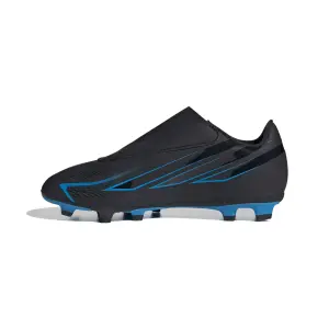 Buty piłkarskie na rzepy mini dziecięce adidas F50 Hyperfast Club Hook and Loop FG/MG image-3