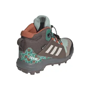 Zapatillas de senderismo para niños adidas Minecraft Terrex Gore-tex image-3