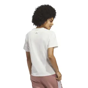 Women's T-shirt adidas Cursive Wordmark Graphic image-3