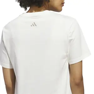 Women's T-shirt adidas Cursive Wordmark Graphic image-5