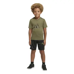 Träningsoverall med tryck för barn adidas Essentials image-3