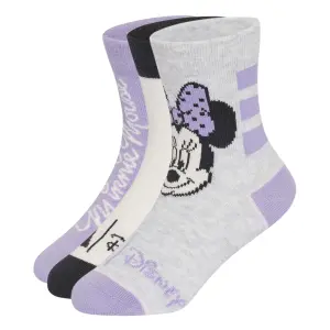 Baby girl socks adidas Disney Minnie Mouse (x3)