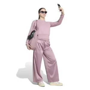 Pantalon large en satin fille adidas image-3