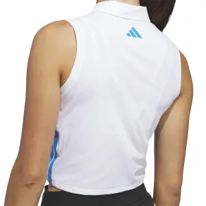 Woman's sleeveless polo shirt adidas Beyond The Course image-5