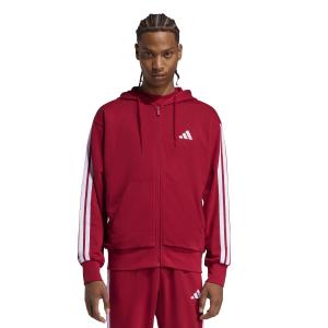 Hooded jacket adidas Essentials 3-Stripes French Terry image-1