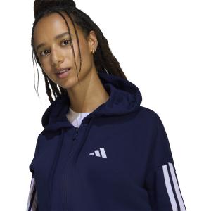 Felpa con cappuccio da donna adidas Essentials 3-Stripes image-4