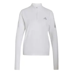 Women's long-sleeve 1/4 zip active top adidas Iconic Adi365